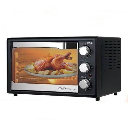 Forno Elétrico EOS EFE46PP 46L com função Grill Preto - 127V Forno Elétrico EOS EFE46PP 46L com função Grill Preto - 127V