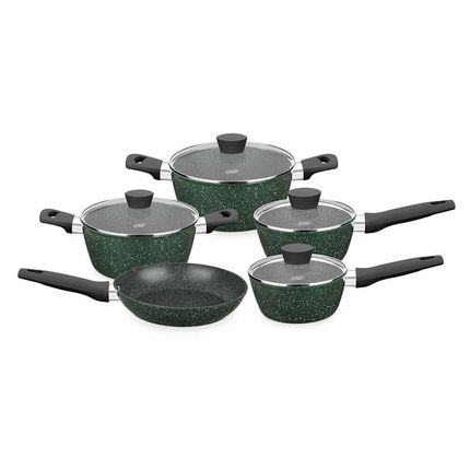 Conjunto de Panelas MTA Carmela 5 peças Cerâmica - Garden Conjunto de Panelas MTA Carmela 5 peças Cerâmica - Garden