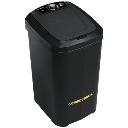 Lavadora de Roupas semiautomática 20,5KG Newmaq 400W Preto - 127V Lavadora de Roupas semiautomática 20,5KG Newmaq 400W Preto - 127V
