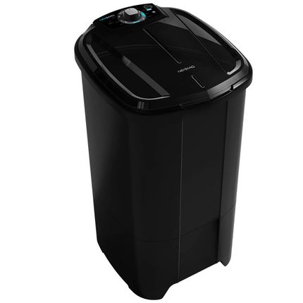 Lavadora de Roupas semiautomática 10KG Newmaq 350W Preto - 127V Lavadora de Roupas semiautomática 10KG Newmaq 350W Preto - 127V