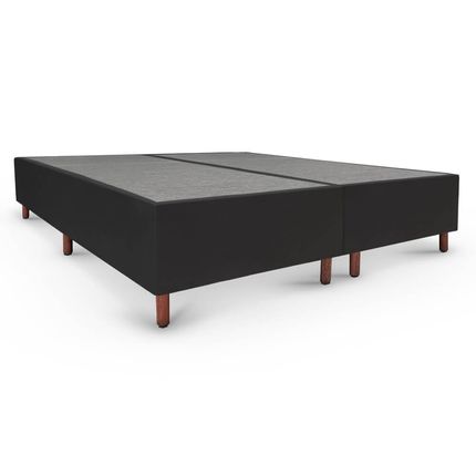 Base Box Casal Queen Tozatto Uni 158x198x26cm - Preto Base Box Casal Queen Tozatto Uni 158x198x26cm - Preto