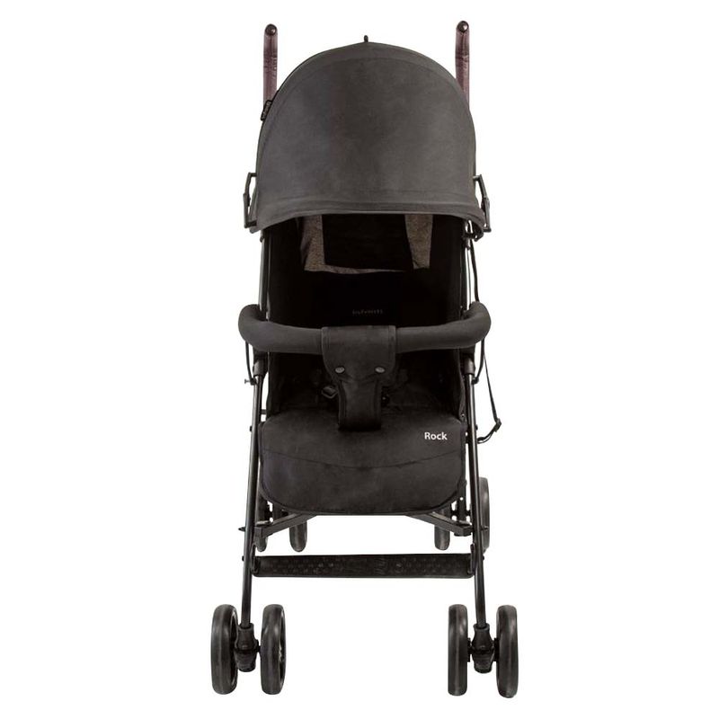 Little Donkey Andy OK ブラック ベスト Carrinho de Bebê Dorel Rock compacto 15kg Fechamento fácil - Preto