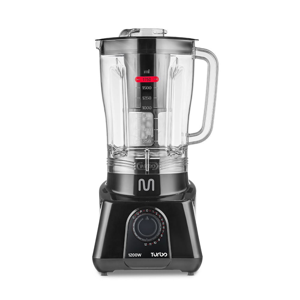 Liquidificador Multi LQ1201 Turbo Home 2,6 Litros 1200W Preto