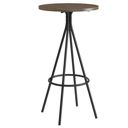 Mesa Bistrô Carraro - Legno/Preto Mesa Bistrô Carraro - Legno/Preto