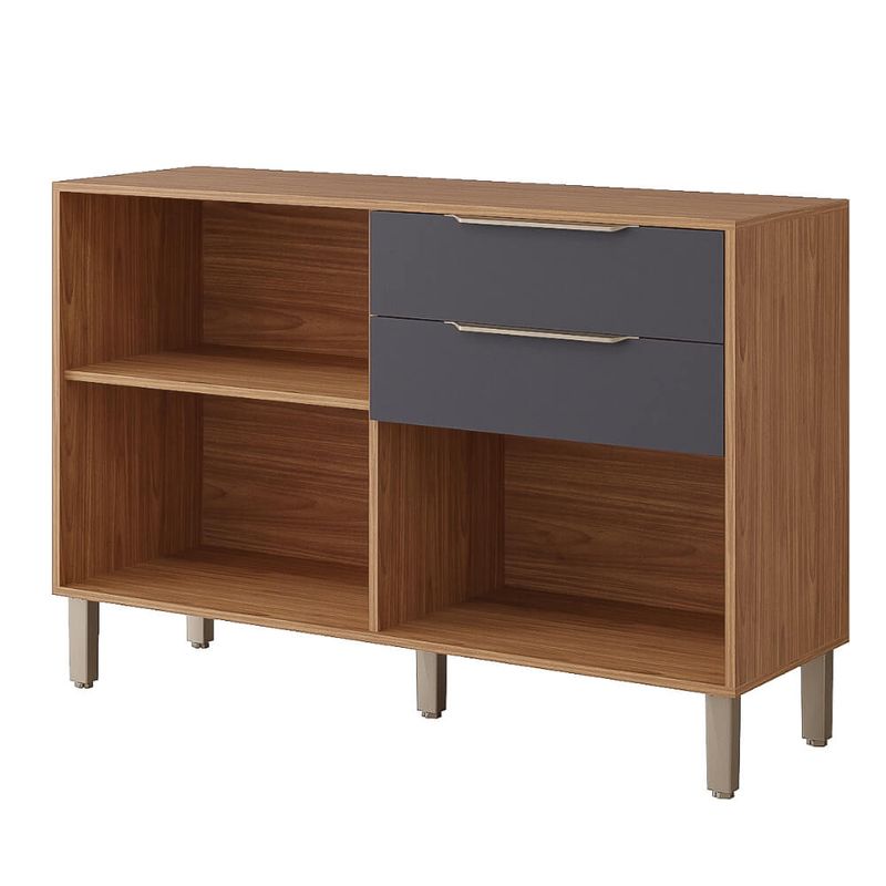 Balcão MGM Divina/Celeste 120cm 02 Portas com Tampo - Cinamomo