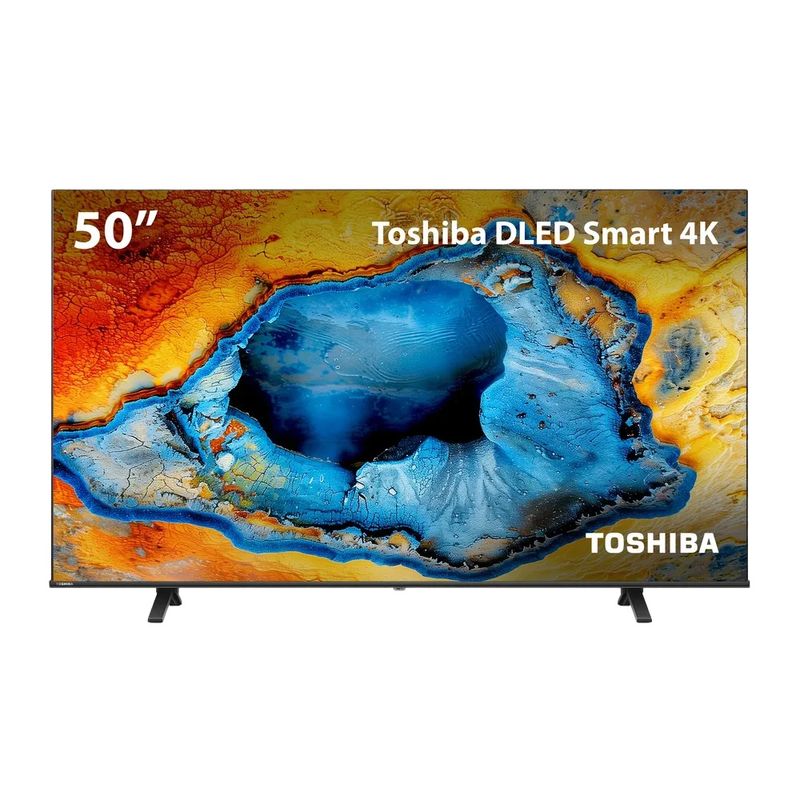 Smart TV Toshiba TB029M 50'' DLED 4K com Espelhamento de Tela