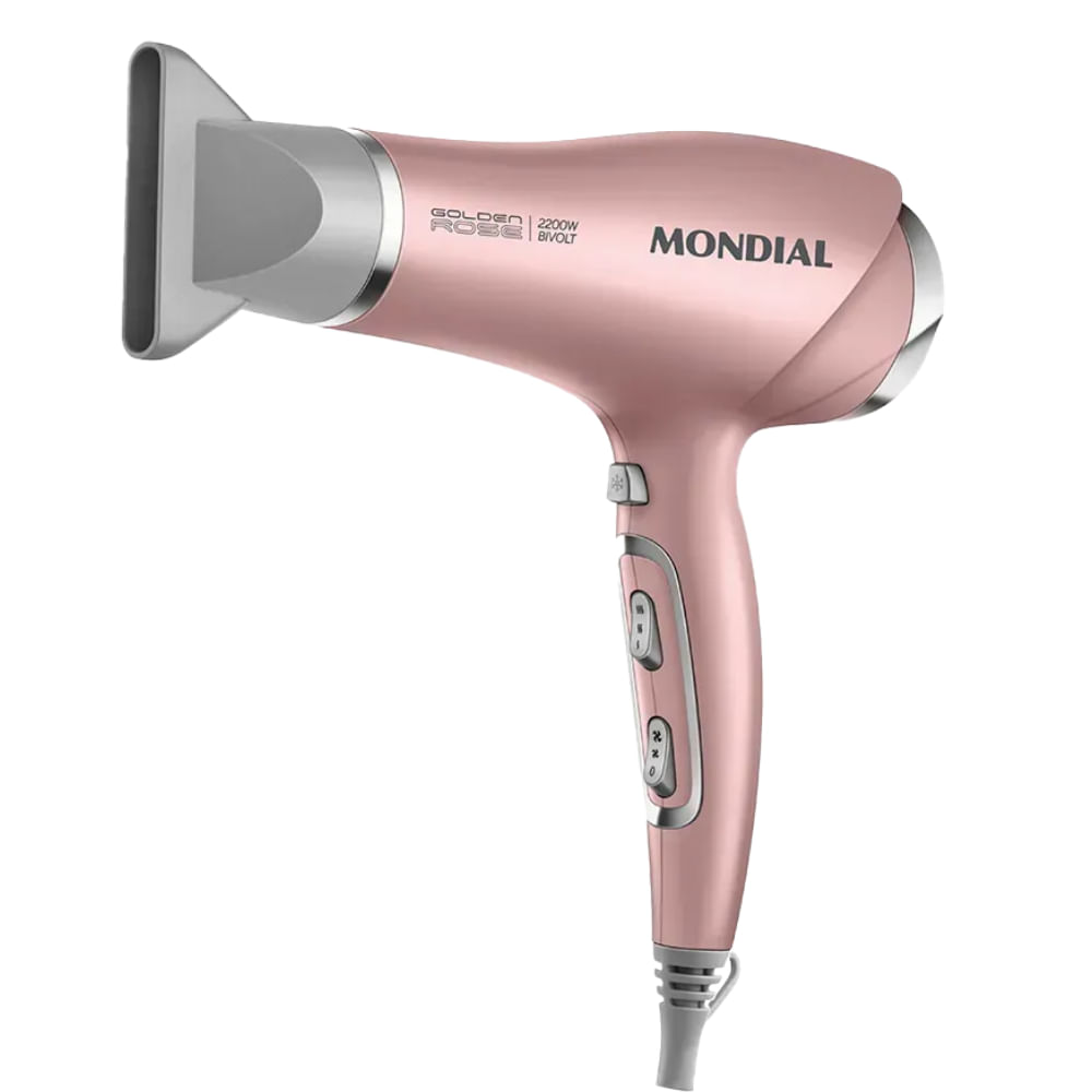 Secador de cabelos Mondial SC-32-BI 2200W Golden Rose
