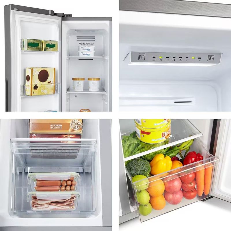 Geladeira Hisense Side By Side 428 Litros Inverter Total Frost