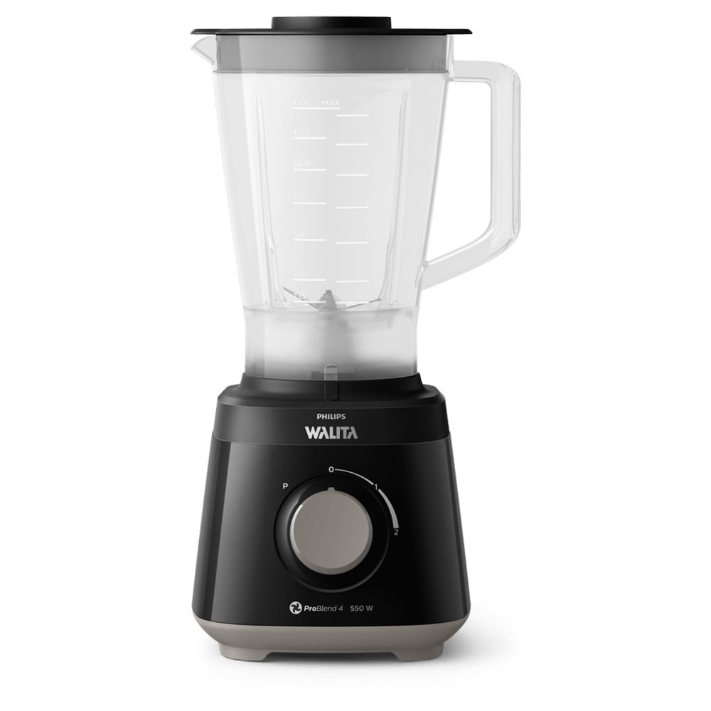 Liquidificador Philips Walita Daily RI2110 2,0 Litros 550W com 02 Velocidades Preto