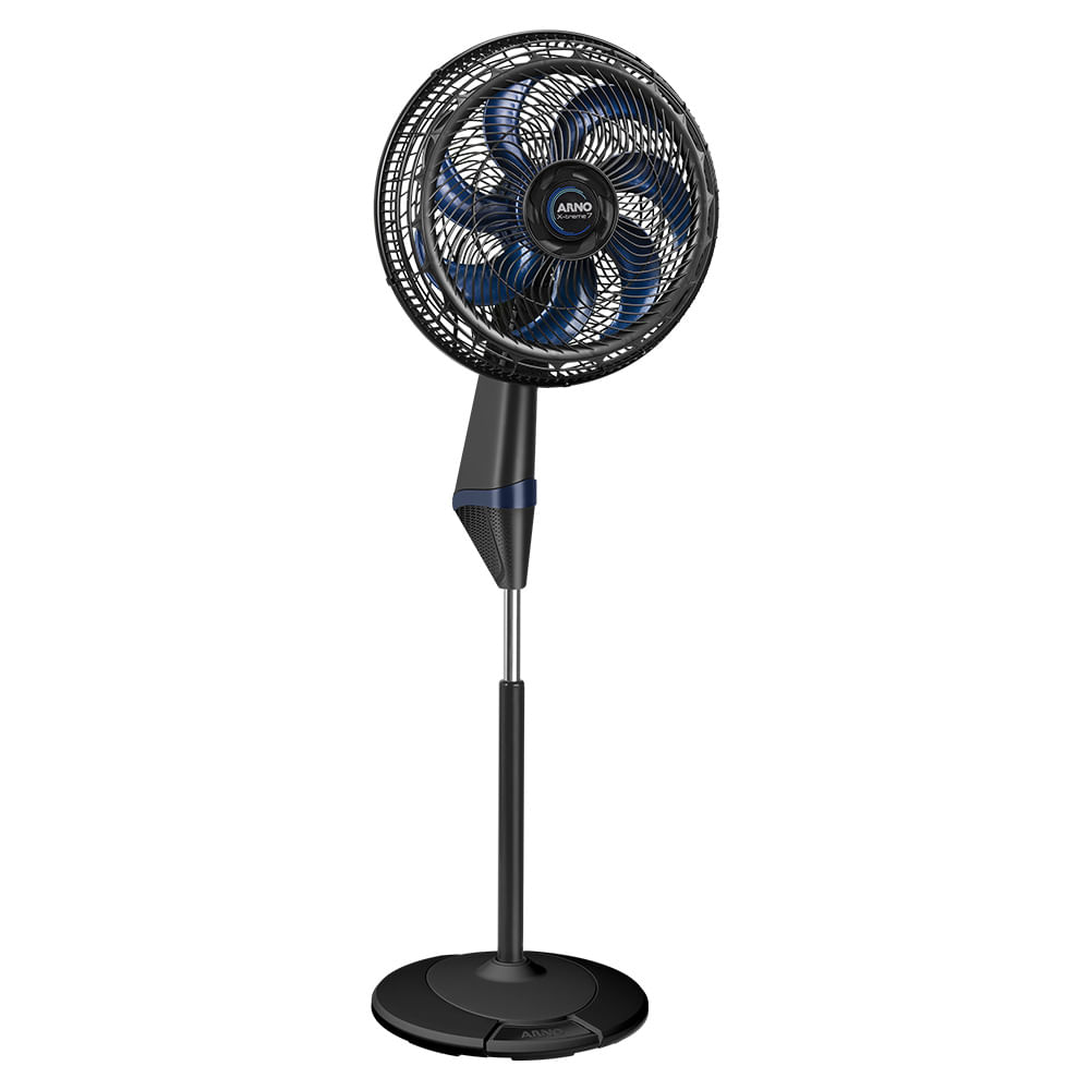 Ventilador Arno X-Treme 7 VE7C 40cm 7 Pás 150W com 3 velocidades Preto