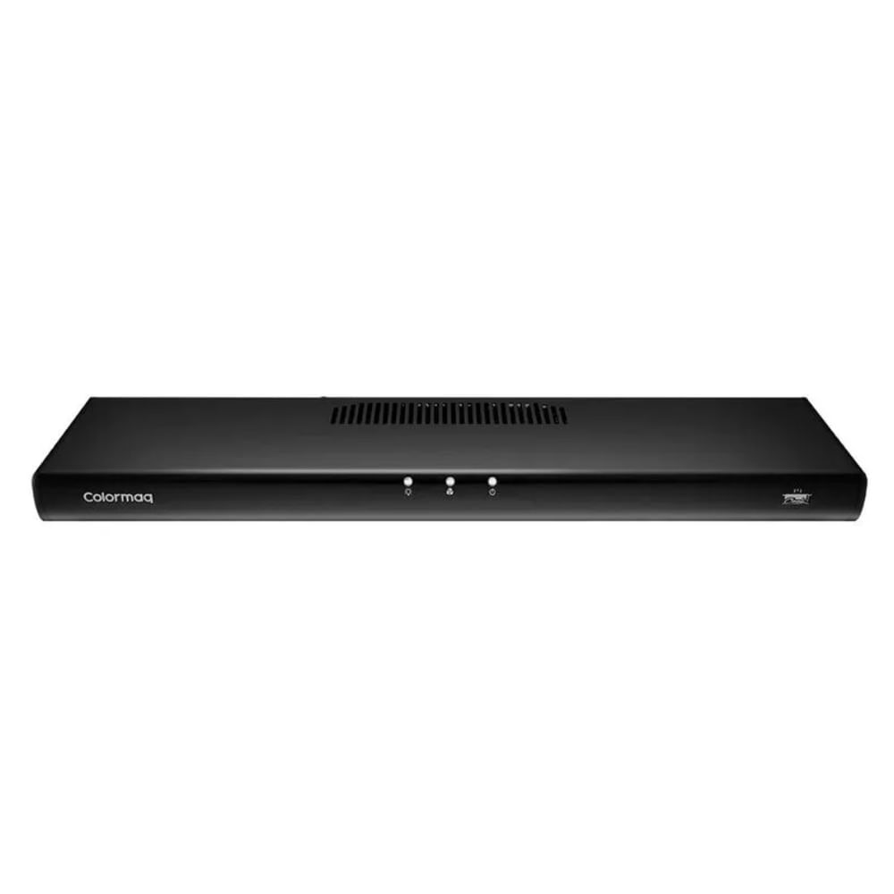 Depurador de ar Colormaq Cook 60cm 1 Velocidade Preto
