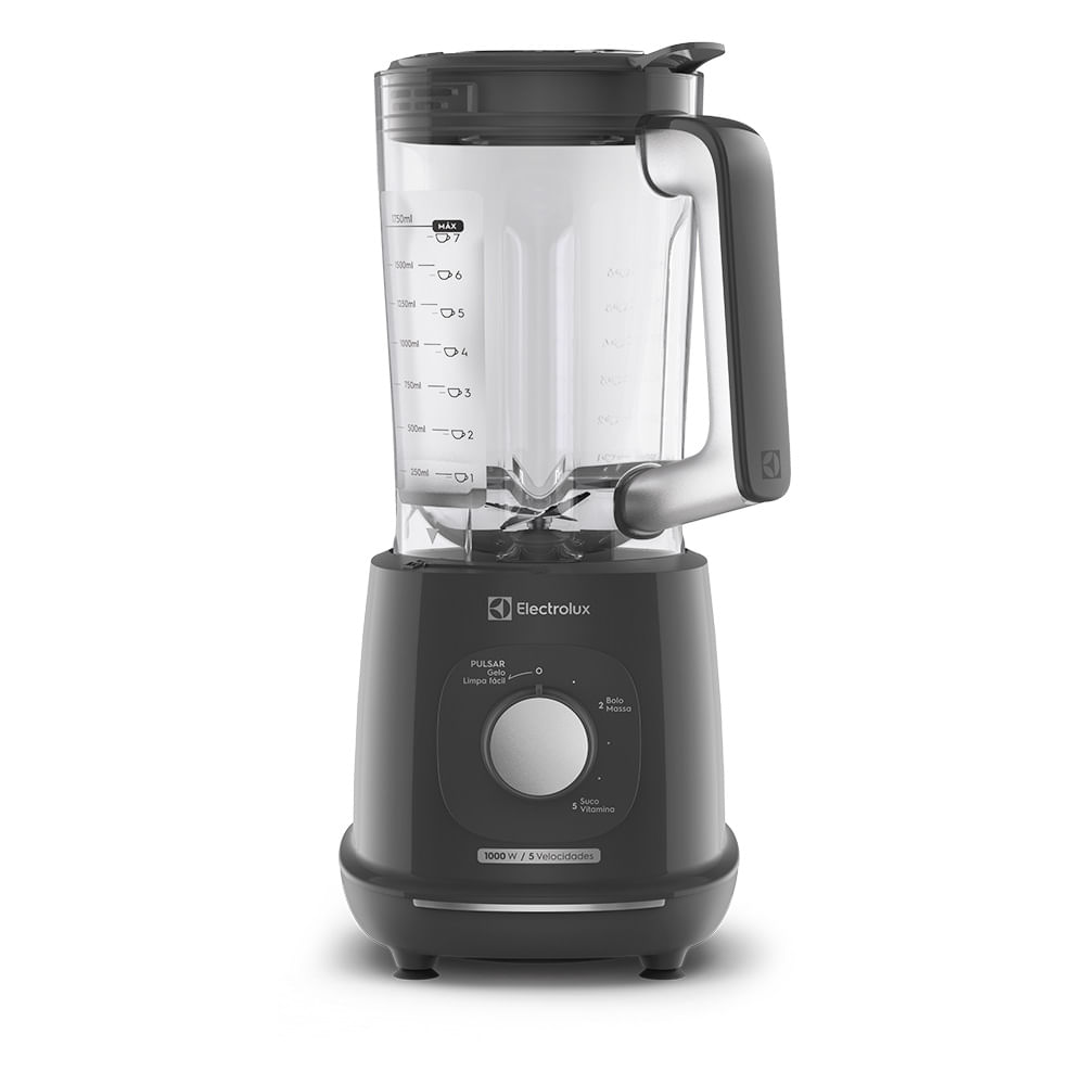 Liquidificador Electrolux EBL1000 2,7 Litros 1000W com 05 Velocidades Cinza