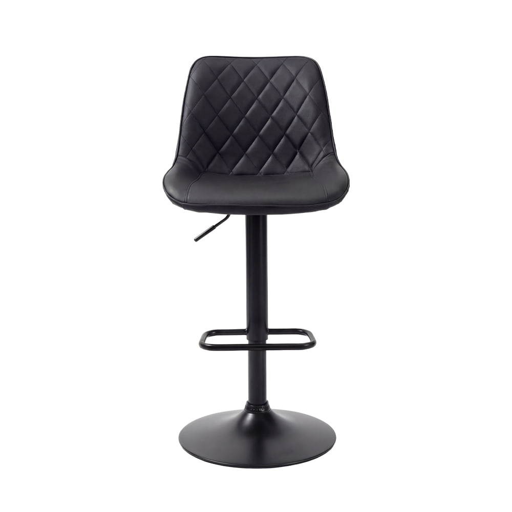 Banqueta Mari RBC-037 tecido sintético - Preta