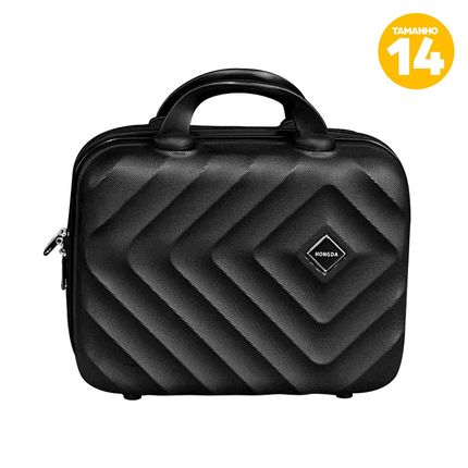 Mala de Mão para Viagem Hongda Tamanho 14 - Preta Mala de Mão para Viagem Hongda Tamanho 14 - Preta