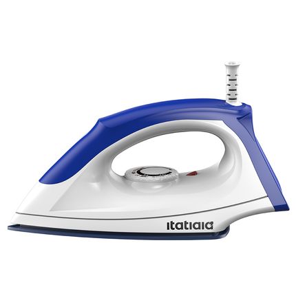 Ferro de Passar a Seco Antiaderente Itatiaia Azul - 127V Ferro de Passar a Seco Antiaderente Itatiaia Azul - 127V