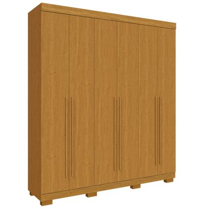 Guarda Roupa ACP Paolla 6 Portas com Pés - Cinamomo Guarda Roupa ACP Paolla 6 Portas com Pés - Cinamomo
