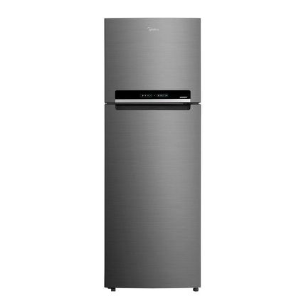 Geladeira Midea 2 portas 394 Litros Frost Free Inverter Inox - 220V