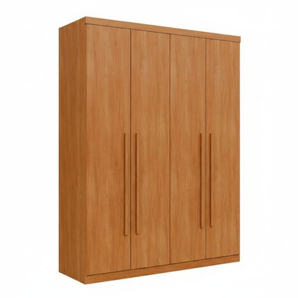 Guarda Roupa Modulado Benetil Dallas 4 Portas e 3 Gavetas - Cinamomo Guarda Roupa Modulado Benetil Dallas 4 Portas e 3 Gavetas - Cinamomo