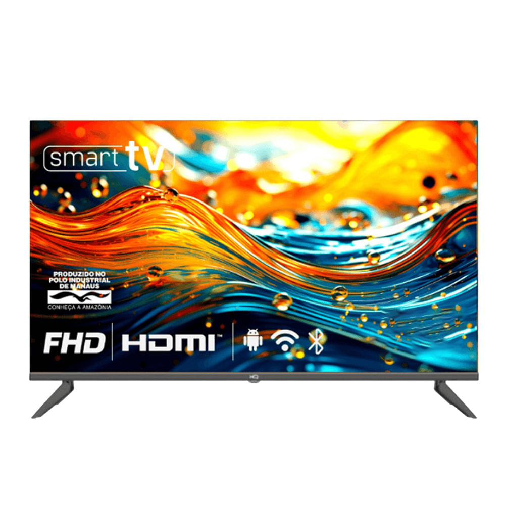 Smart TV HQ HQS40NKHM 40'' FHD LED Wi-Fi Integrado