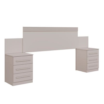 Cabeceira para Casal Extensiva Império Benetil com Gavetas - Off Arenas Cabeceira para Casal Extensiva Império Benetil com Gavetas - Off Arenas