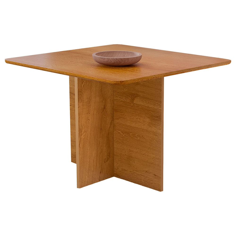 Mesa Cel Salinas 90x90cm Tampo Londres - Cinamomo
