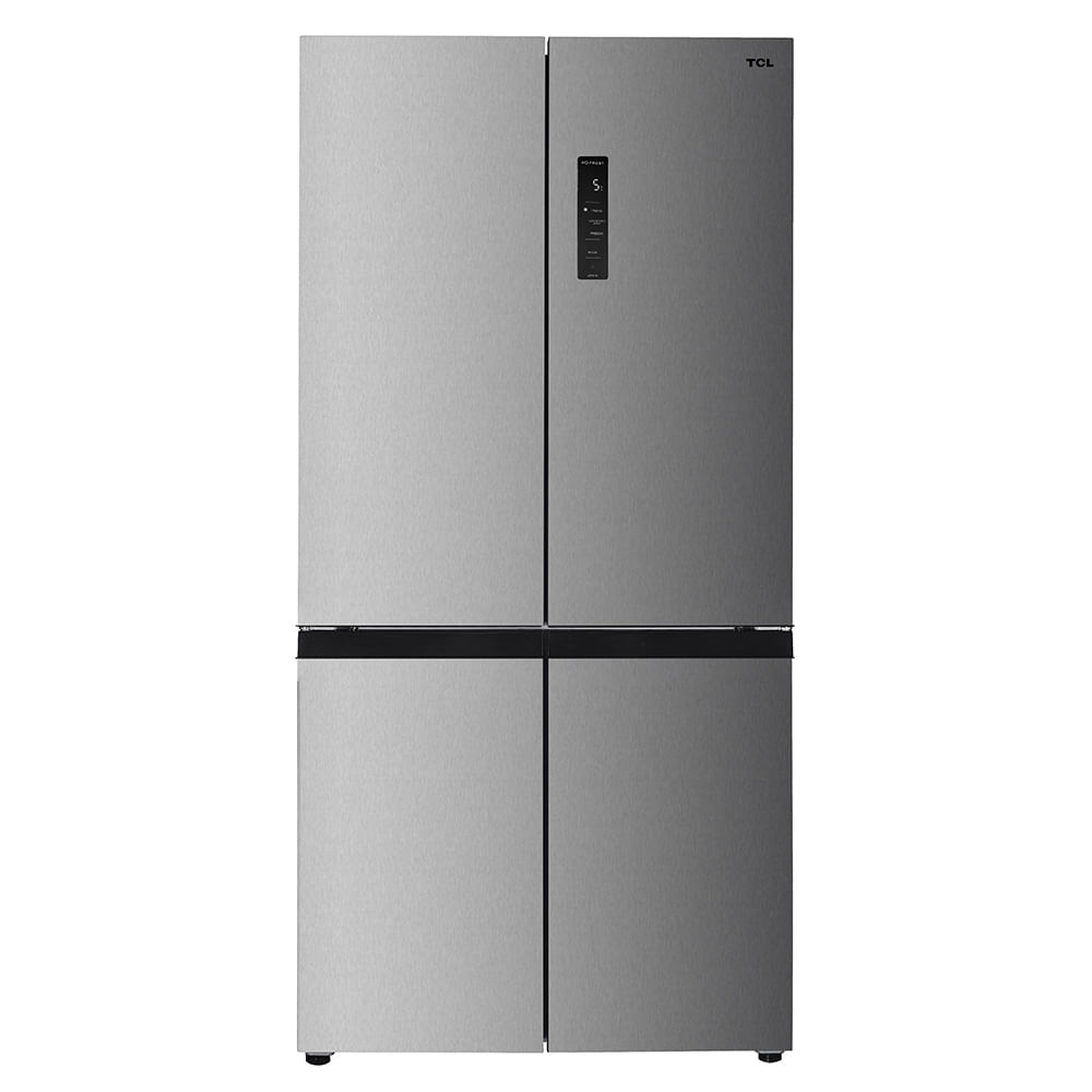 Geladeira TCL C589CDN 4 portas 600 Litros Side By Side Inox