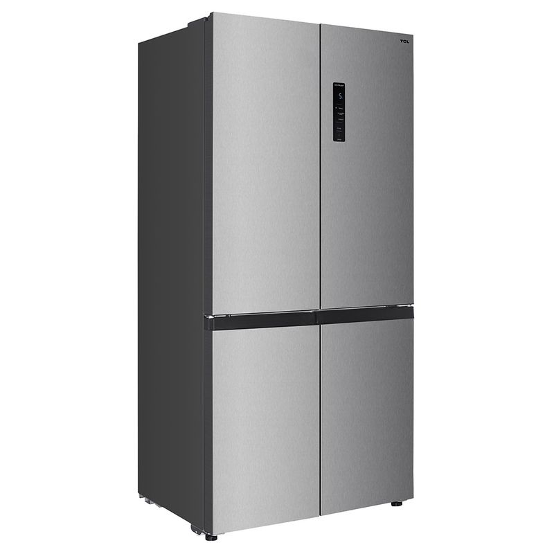 Geladeira TCL C589CDN 4 portas 600 Litros Side By Side Inox