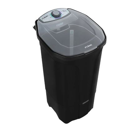 Lavadora de Roupas Libell Semiautomática 10Kg Preta - 127V