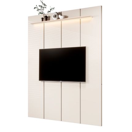 Painel EDN Estone 180cm para TV até 75'' - Off White