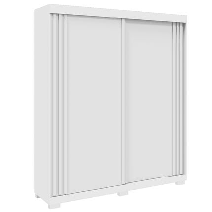 Guarda Roupa ACP Athena 2 Portas Slide - Branco