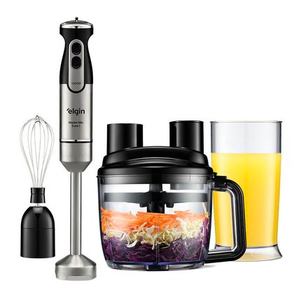 Mixer Elgin 1000W Master Mix 5 em 1 Preto - 127V
