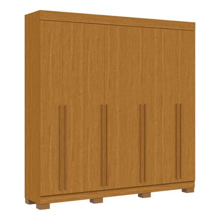 Guarda Roupa ACP Stella 8 Portas e 4 gavetas com pés - Cinamomo