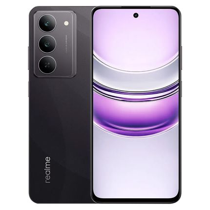 Smartphone Realme RMX3963 C75 256GB 6GB RAM - Preto