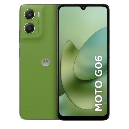 Smartphone Motorola XT2535 G06 4G Tela FHD+ 6.9'' 256GB 4GB RAM - Verde