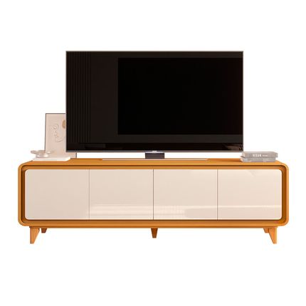 Rack Liv EDN para TV até 75'' - Cedro/Off White