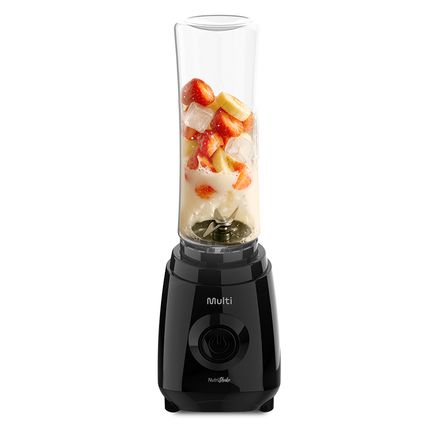 Liquidificador Multi GO601 Shake 1 copo 250W 2 em 1 Preto - 127V