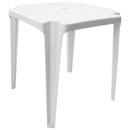 Mesa de Plástico Duoplastic - Branco