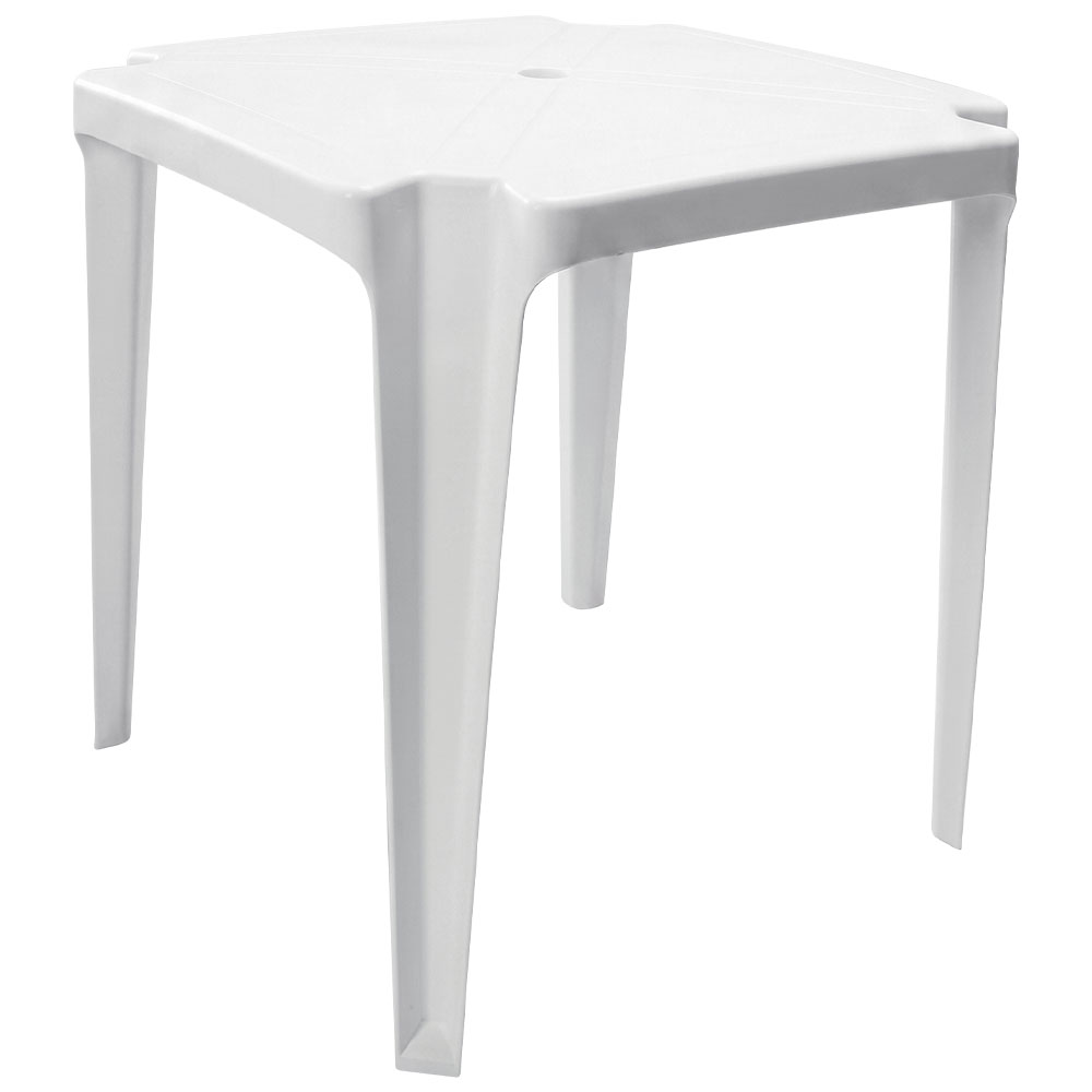 Mesa de Plástico Duoplastic - Branco