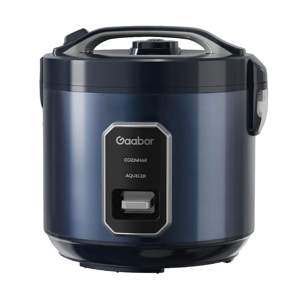 Panela de Arroz Elétrica Gaabor Marinus 700W 15 Xicáras Azul Petróleo