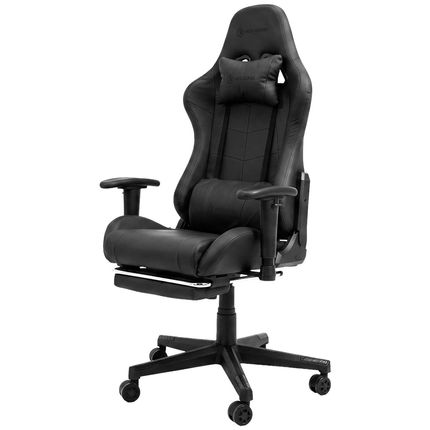 Cadeira Gamer Elomio DJ 262F ASGARD Reclinável - Preta