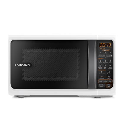 Forno de Micro-ondas 21 Litros Continental MC21B com Painel Integrado 1100W Branco - 127V