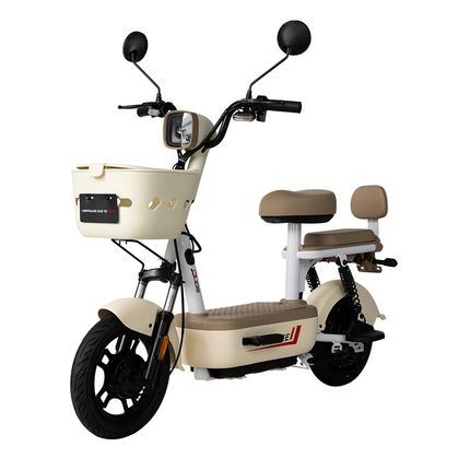 Bicicleta Elétrica Autopropelido Duos Ace 500W - Bege