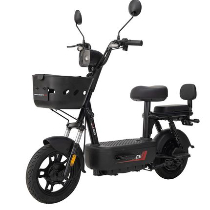 Bicicleta Elétrica Autopropelido Duos Ace 500W - Preta