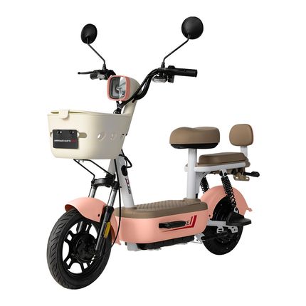 Bicicleta Elétrica Autopropelido Duos Ace 500W - Rosa