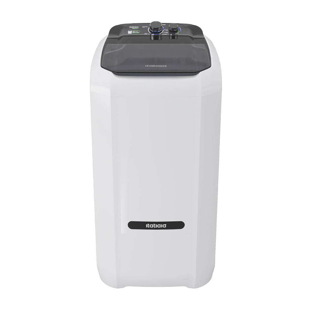 Lavadora de Roupas 10kg Itatiaia Semiautomática com Batedor Turbo Branco